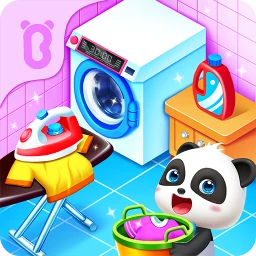 Symbol von Baby Panda Happy Clean