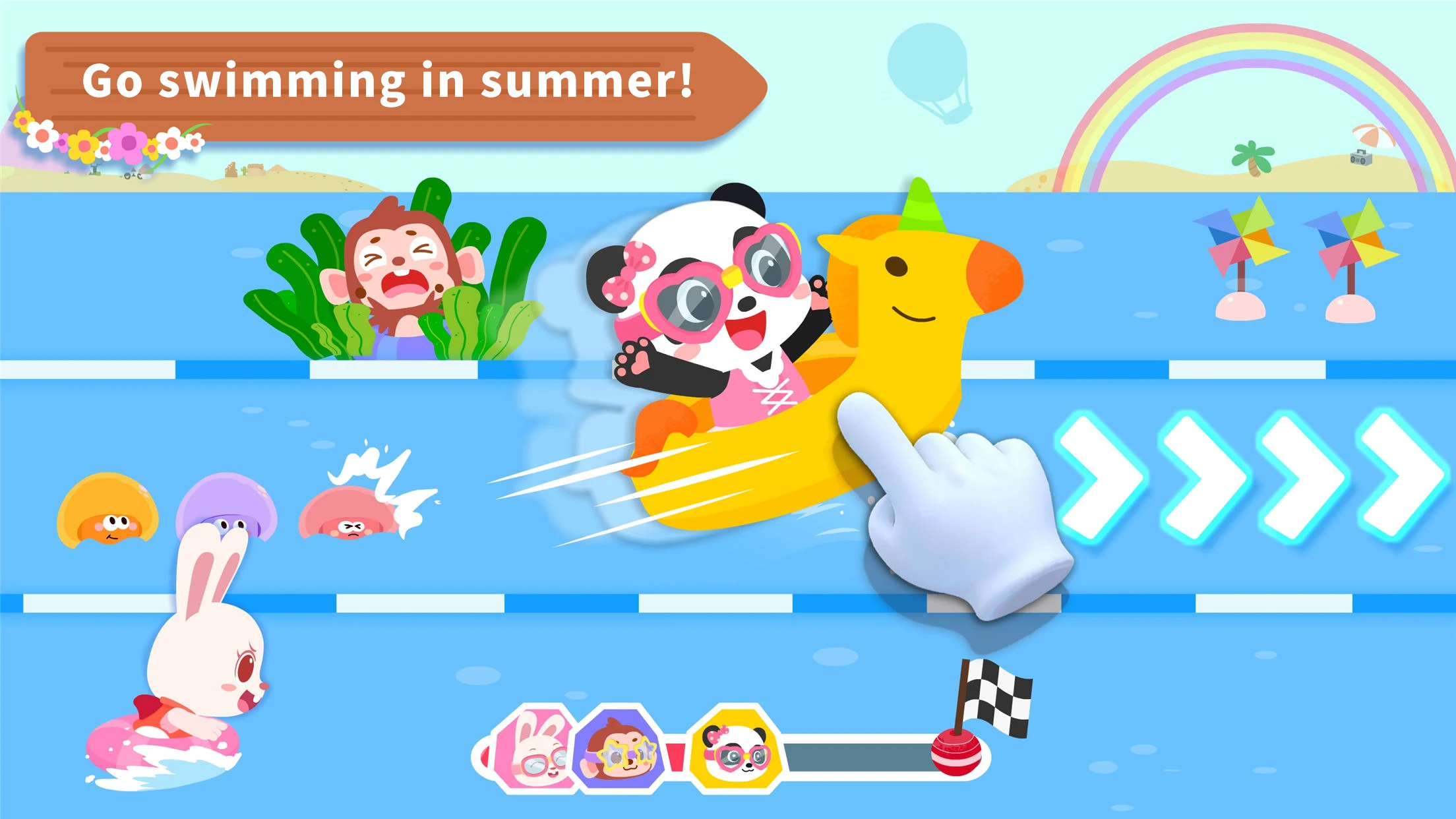 Baby Panda's Four Seasons screenshot